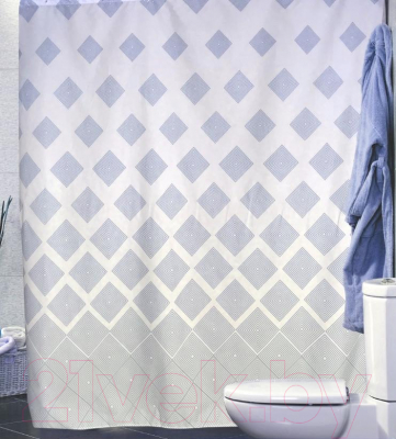 Шторка-занавеска для ванны Miranda Ibiza Blue