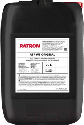 Трансмиссионное масло Patron Original ATF WS - фото