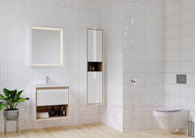 Тумба под умывальник Cersanit Louna 80 / SP-SZ-LOU-CO80/Wh