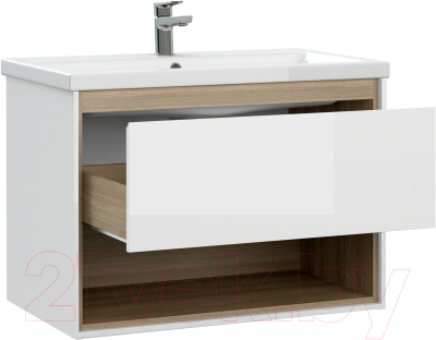 Тумба под умывальник Cersanit Louna 80 / SP-SZ-LOU-CO80/Wh