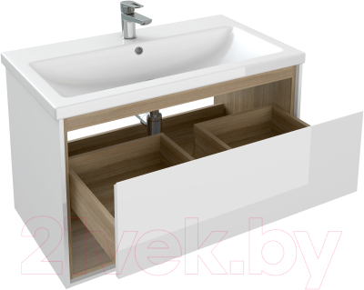 Тумба под умывальник Cersanit Louna 80 / SP-SZ-LOU-CO80/Wh