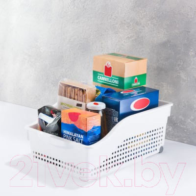 Корзина Violet Лофт / 622006 (белый)