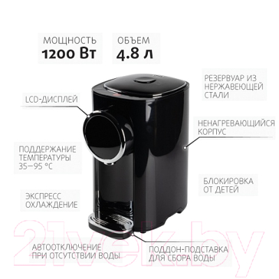 Термопот Endever Altea 2060 (черный)