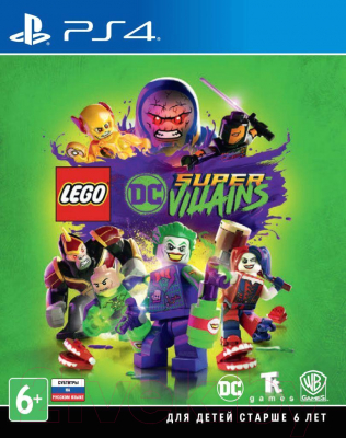 Игра для игровой консоли PlayStation 4 LEGO DC Super-Villains - фото