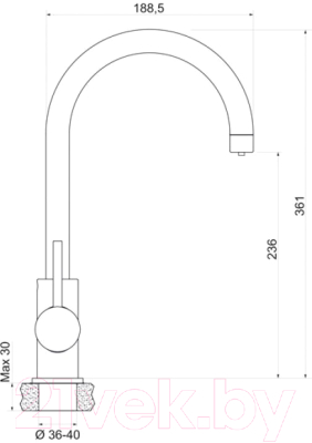 Смеситель Granula GR-3509L