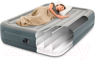 Надувная кровать Intex Dura Beam Essential Rest 64126ND