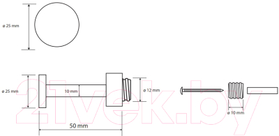 Крючок для ванной Bemeta Omega 104206024