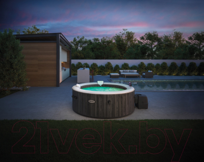 Бассейн-джакузи Intex Greywood Deluxe / 28440