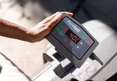 Бассейн-джакузи Intex Greywood Deluxe / 28440