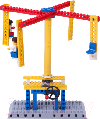 Конструктор Bondibon Механическая карусель / ВВ3496