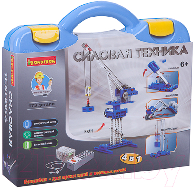 Конструктор Bondibon Силовая техника / ВВ3499 - фото