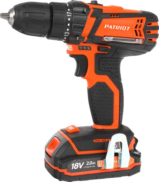 Аккумуляторная дрель-шуруповерт PATRIOT BR 183UES - фото