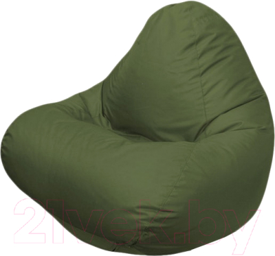 Бескаркасное кресло Flagman Relax Г4.2-04 (темно-оливковый) - фото