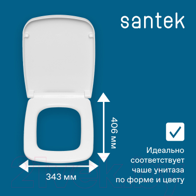 Сиденье для унитаза Santek Нео Лайт 1WH302466