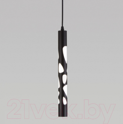 Потолочный светильник Elektrostandard DLR037 12W 4200K (черный матовый)