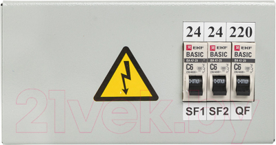 Ящик силовой EKF yatp0.25-220/24v-3a