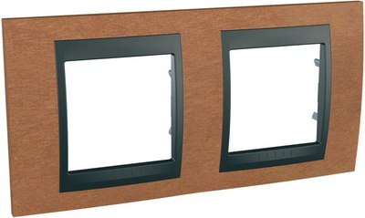 Рамка для выключателей и розеток Schneider Electric Unica MGU66.004.2M2 - фото