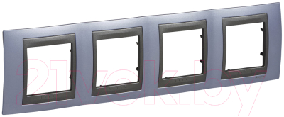 Рамка для выключателей и розеток Schneider Electric Unica MGU66.008.298 - фото