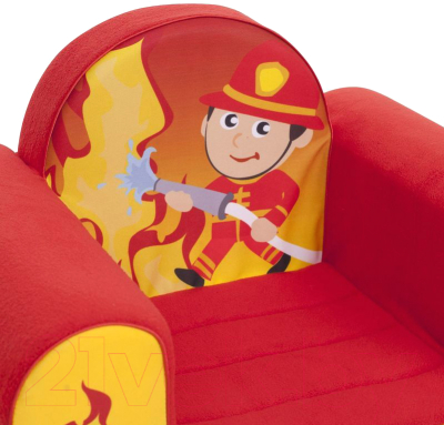 Кресло детское Paremo Экшен. Пожарный / PCR317-11