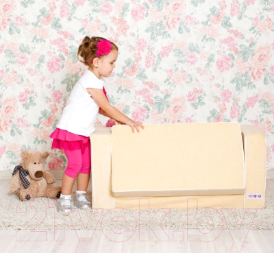 Диван детский Paremo Классик / PCR316-07 (бежевый)