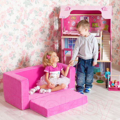 Диван детский Paremo Классик / PCR316-05 (розовый)