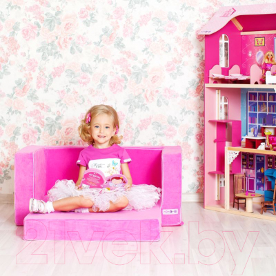 Диван детский Paremo Классик / PCR316-05 (розовый)