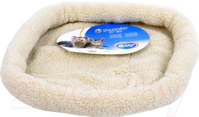 Лежанка для животных Duvo Plus Sheepskin / 711/102/DV (бежевый) - фото