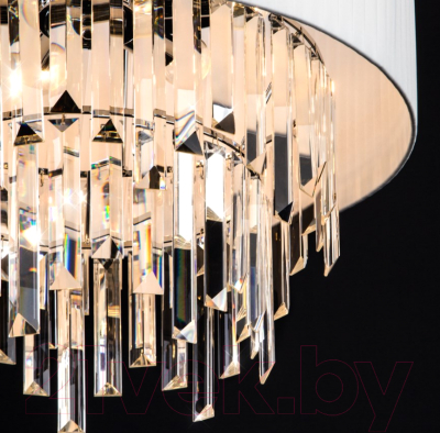 Люстра Евросвет 10106/6 (хром/прозрачный хрусталь)