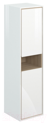 Шкаф-полупенал для ванной Cersanit Louna / SP-SL-LOU/Wh - фото
