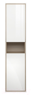 Шкаф-полупенал для ванной Cersanit Louna / SP-SL-LOU/Wh