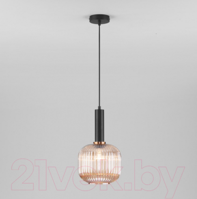 Потолочный светильник Евросвет Bravo 50182/1 (янтарь)