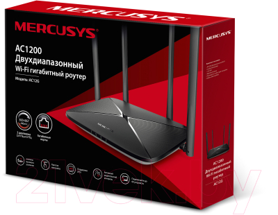 Беспроводной маршрутизатор Mercusys AC12G V1