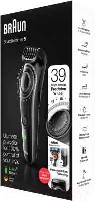 Триммер Braun BT5242 с бритвой Fusion ProGlide + 2 кассеты