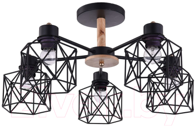 Люстра ESCADA 508/5PL (черный) - фото