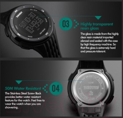 Часы наручные унисекс Skmei 1219