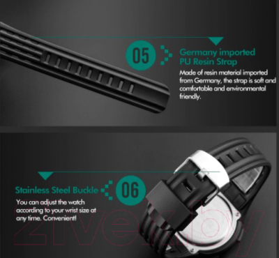 Часы наручные унисекс Skmei 1219