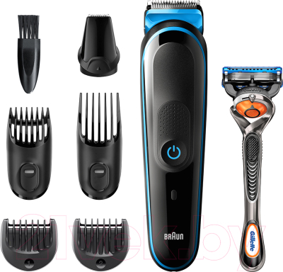 Триммер Braun MGK3245 с бритвой Fusion ProGlide + 1 кассета - фото