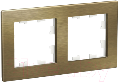 Рамка для выключателей и розеток Systeme (Schneider) Electric AtlasDesign ATN312202 - фото