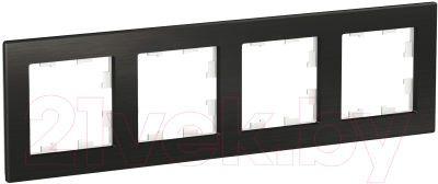 Рамка для выключателей и розеток Systeme (Schneider) Electric AtlasDesign ATN312304 - фото