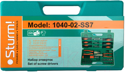 Универсальный набор инструментов Sturm! 1040-02-SS7