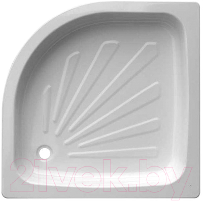 Душевой поддон Donatony Полукруглый 90x90x15 - фото