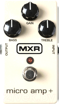 Педаль электрогитарная MXR M233 Micro Amp+ - фото