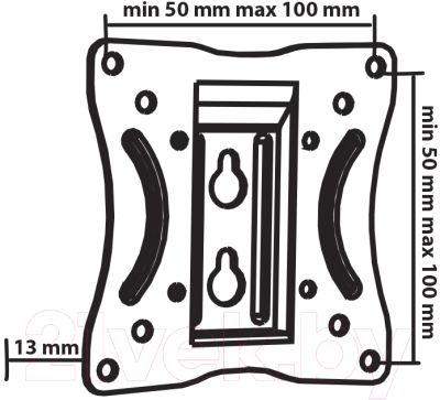 Кронштейн для телевизора Tuarex Alta-100