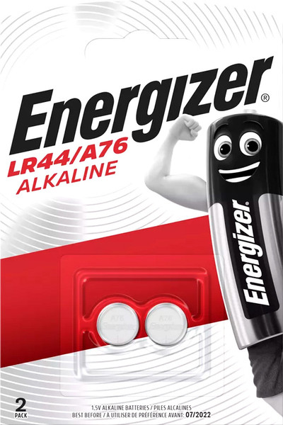 Комплект батареек Energizer LR44 (A76) - фото