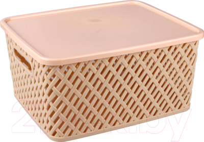 Корзина Альтернатива Плетенка / М3557 (бежевый) - фото