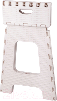 Табурет складной Альтернатива Плетенка большой / М7092 (бежевый)