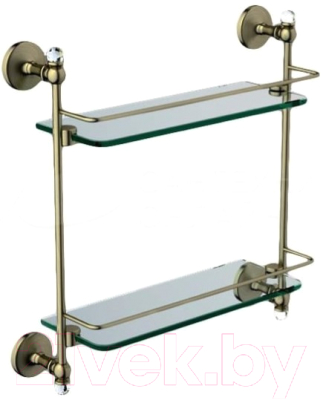 Полка для ванной Art&Max Antic Crystal AM-E-2682BSJ-Br - фото