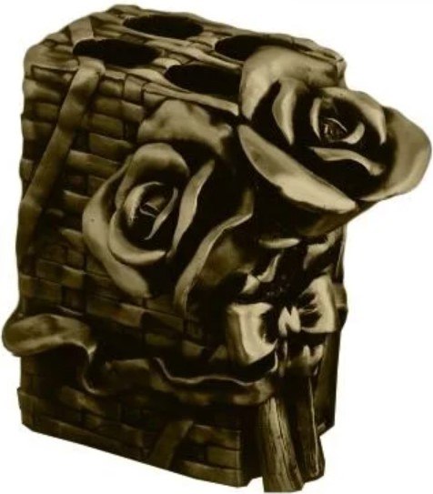 Держатель для зубной пасты и щетки Art&Max Rose AM-B-0091B-B - фото