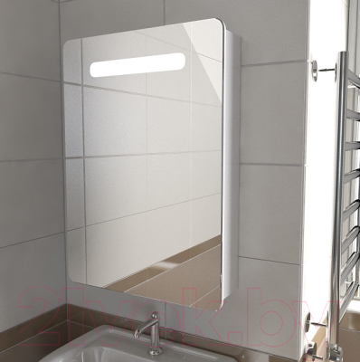 Шкаф с зеркалом для ванной Emmy Донна 50 L