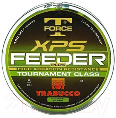 Леска монофильная Trabucco T-Force XPS Feeder Plus 0.22мм 150м / 053-95-220 - фото